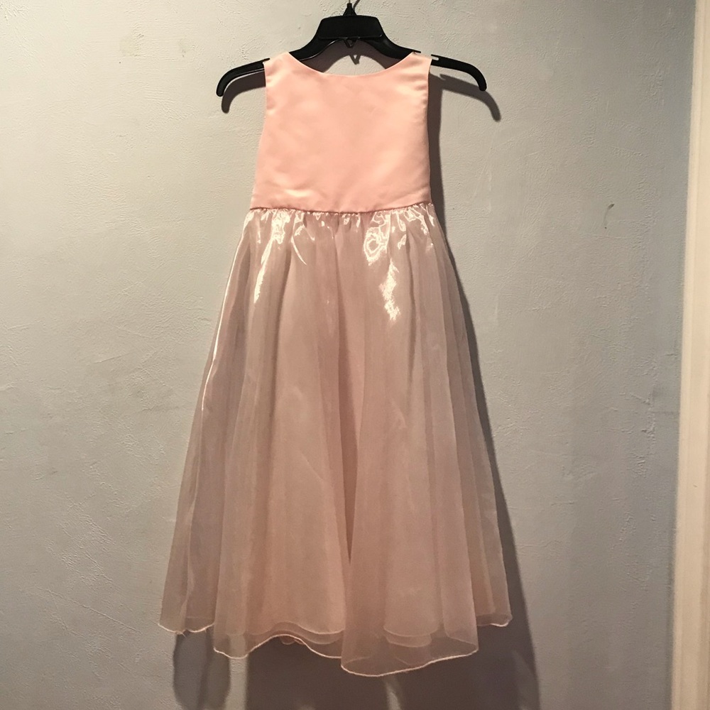 Pale pink dress